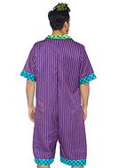 Joker from Batman, costume jumpsuit, pocket, vertical stripes